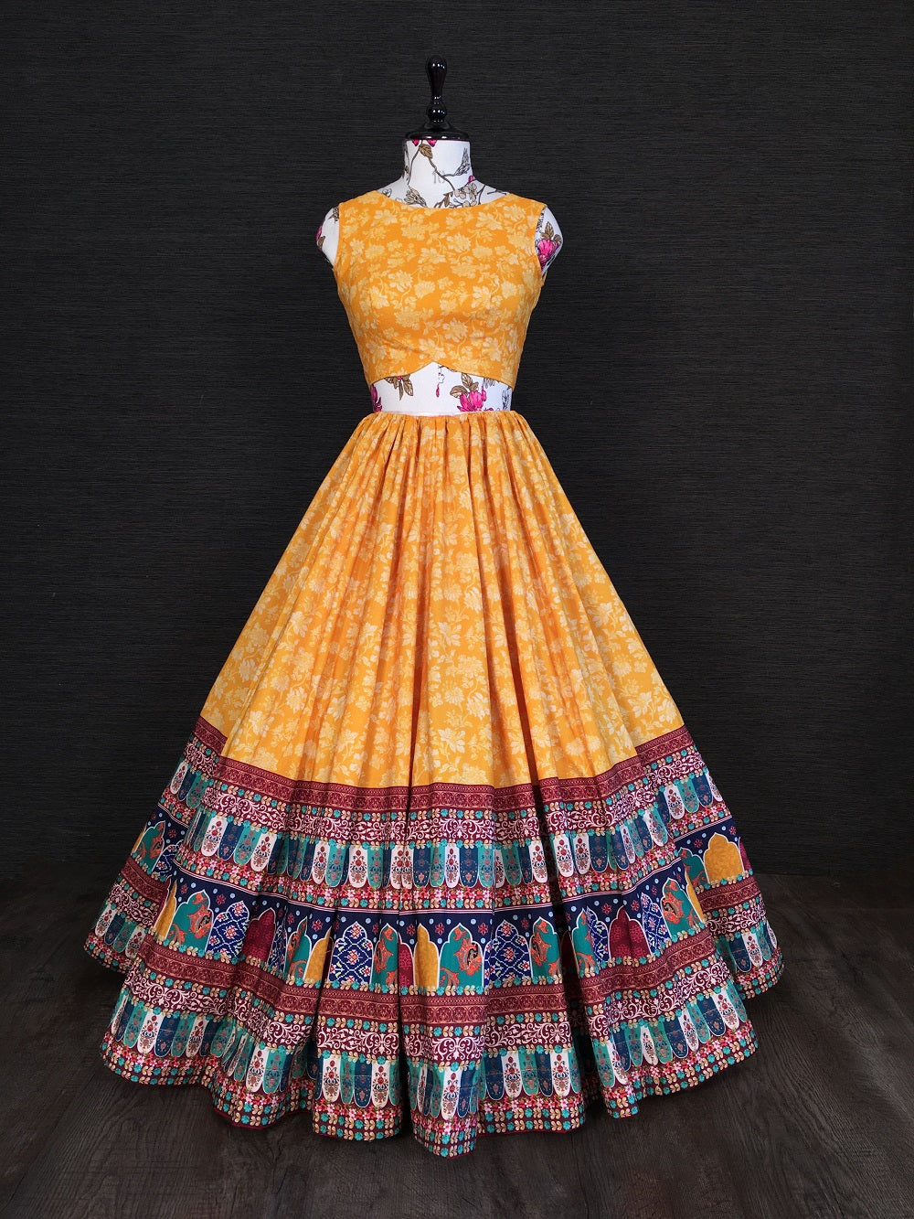 Yellow Color Vaishali Silk Heavy Lehenga Choli With Net Dupatta for haldi