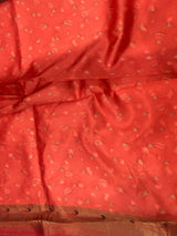 Black Minakari Soft Silk Saree