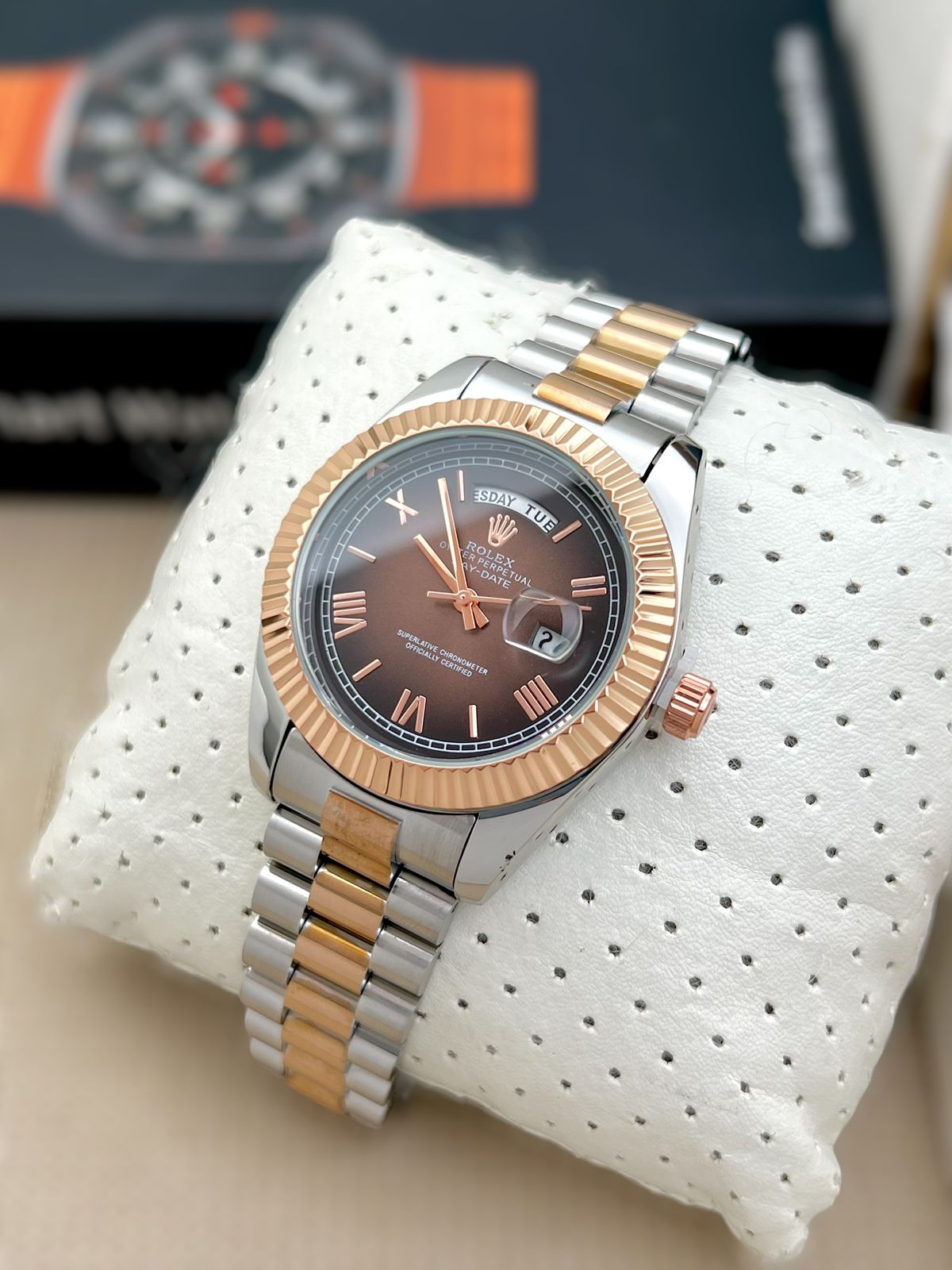 Rolex Metal belt Men’s watch