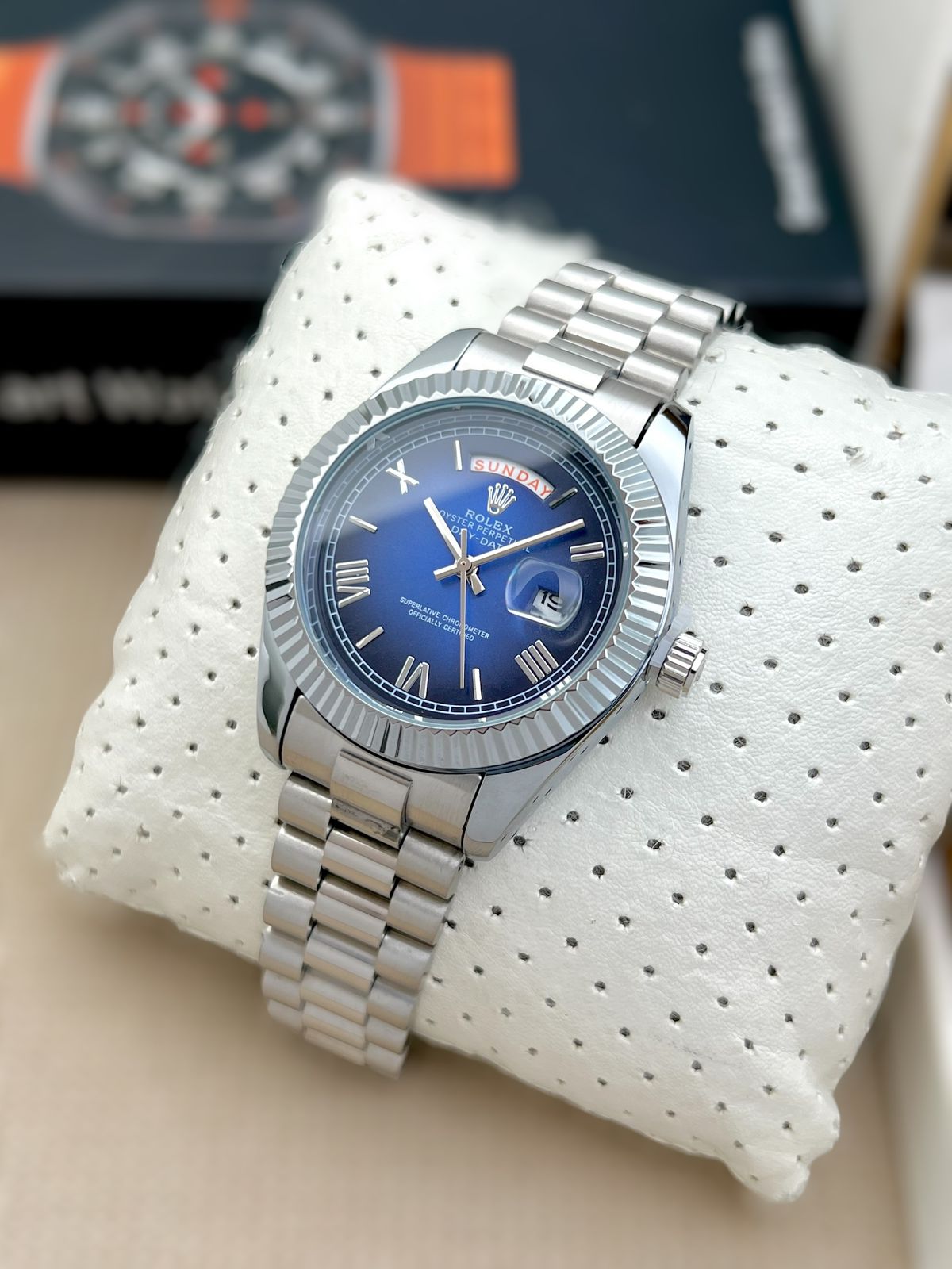 Rolex Metal belt Men’s watch