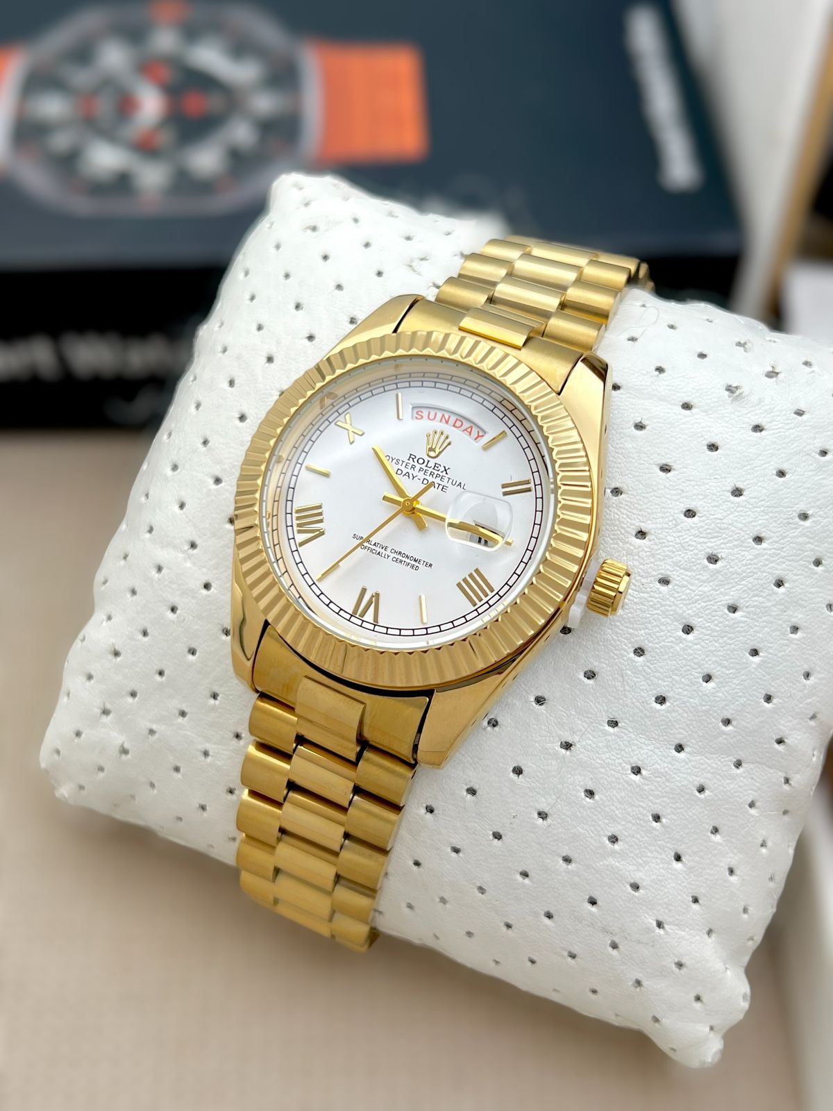 Rolex Metal belt Men’s watch