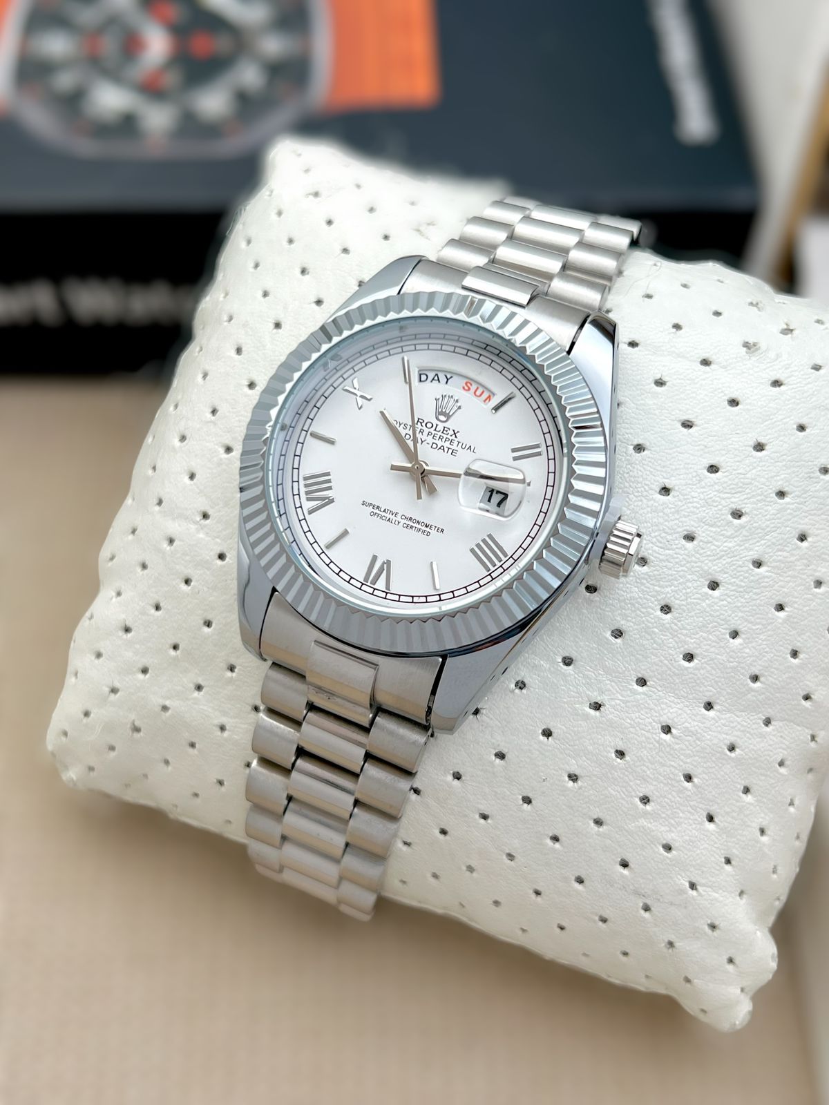 Rolex Metal belt Men’s watch