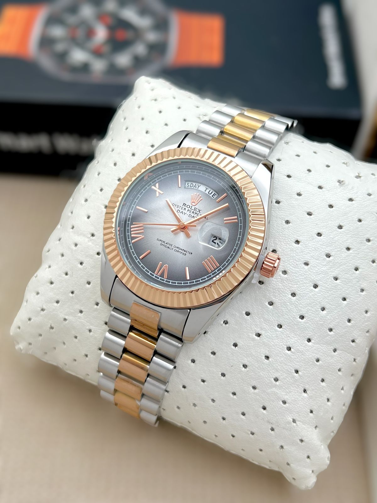 Rolex Metal belt Men’s watch