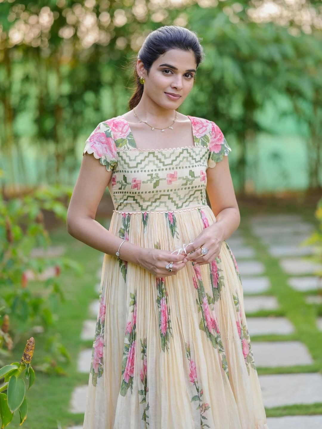 INAYAT-Heavy Fency Long Western Dress