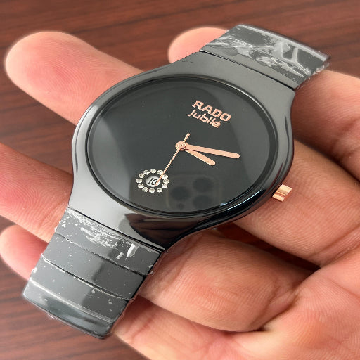 Ceramic elegance Rado True Round Men's Watch