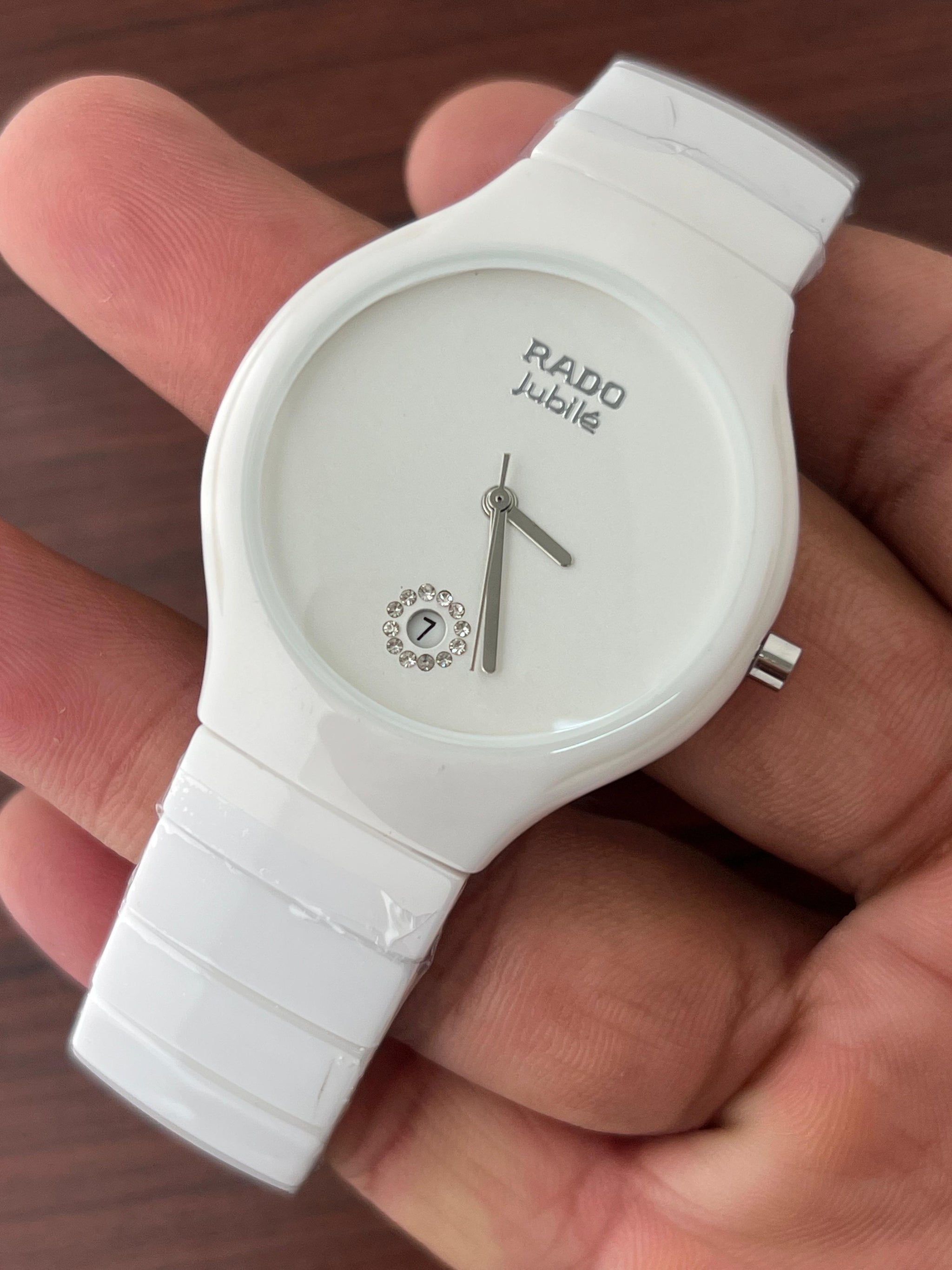 Ceramic elegance Rado True Round Men's Watch