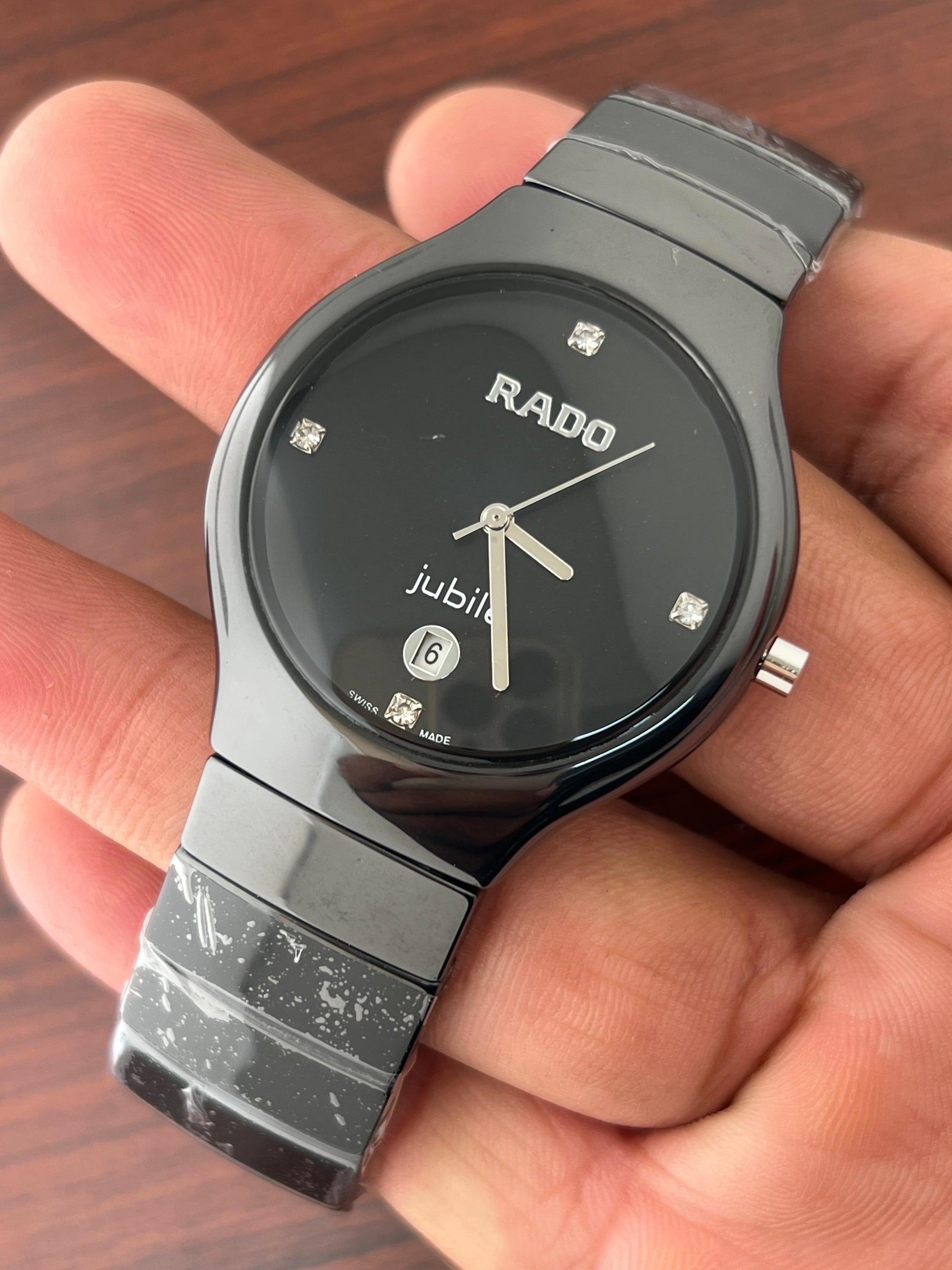 Ceramic elegance Rado True Round Men's Watch