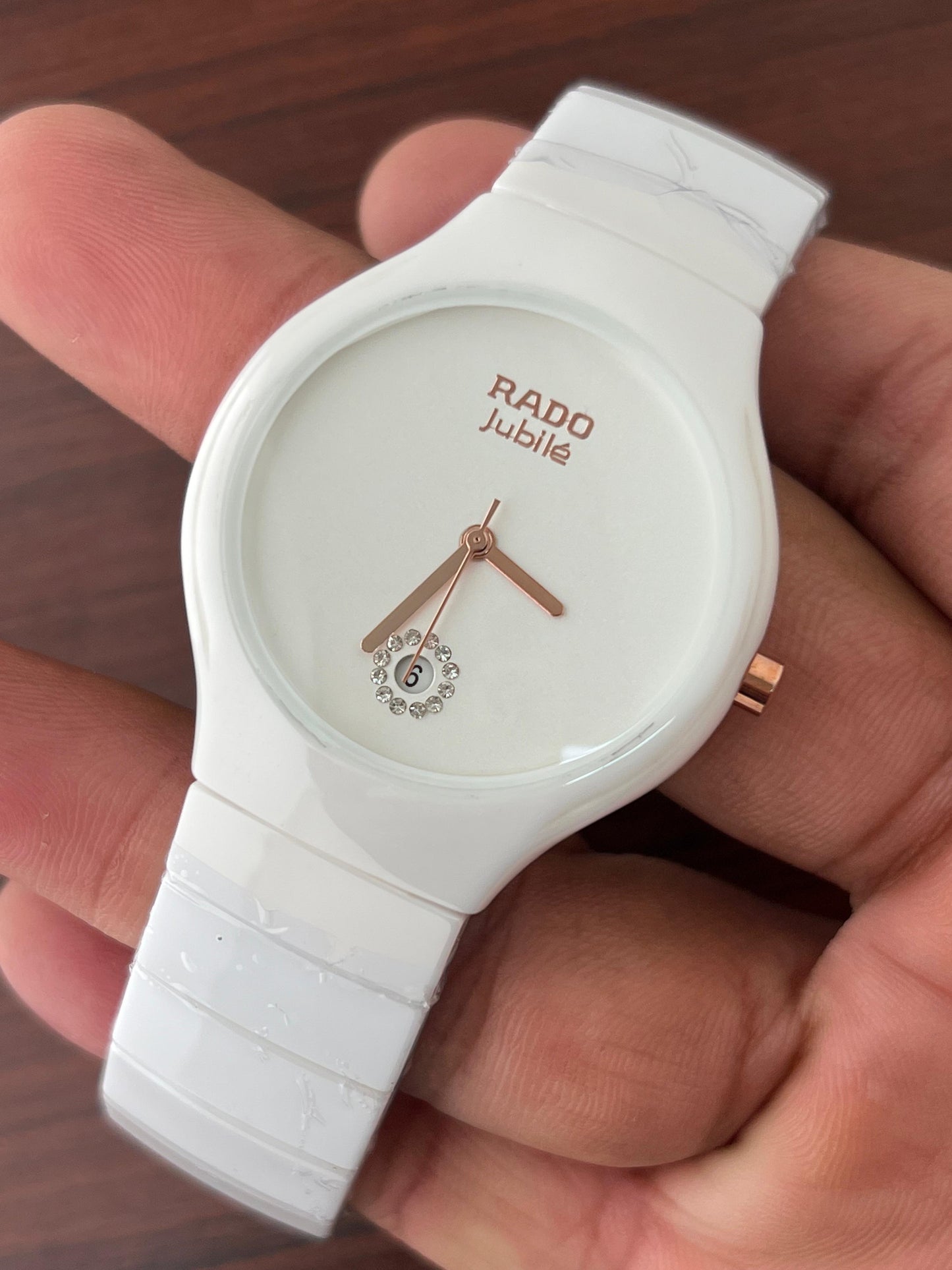 Ceramic elegance Rado True Round Men's Watch