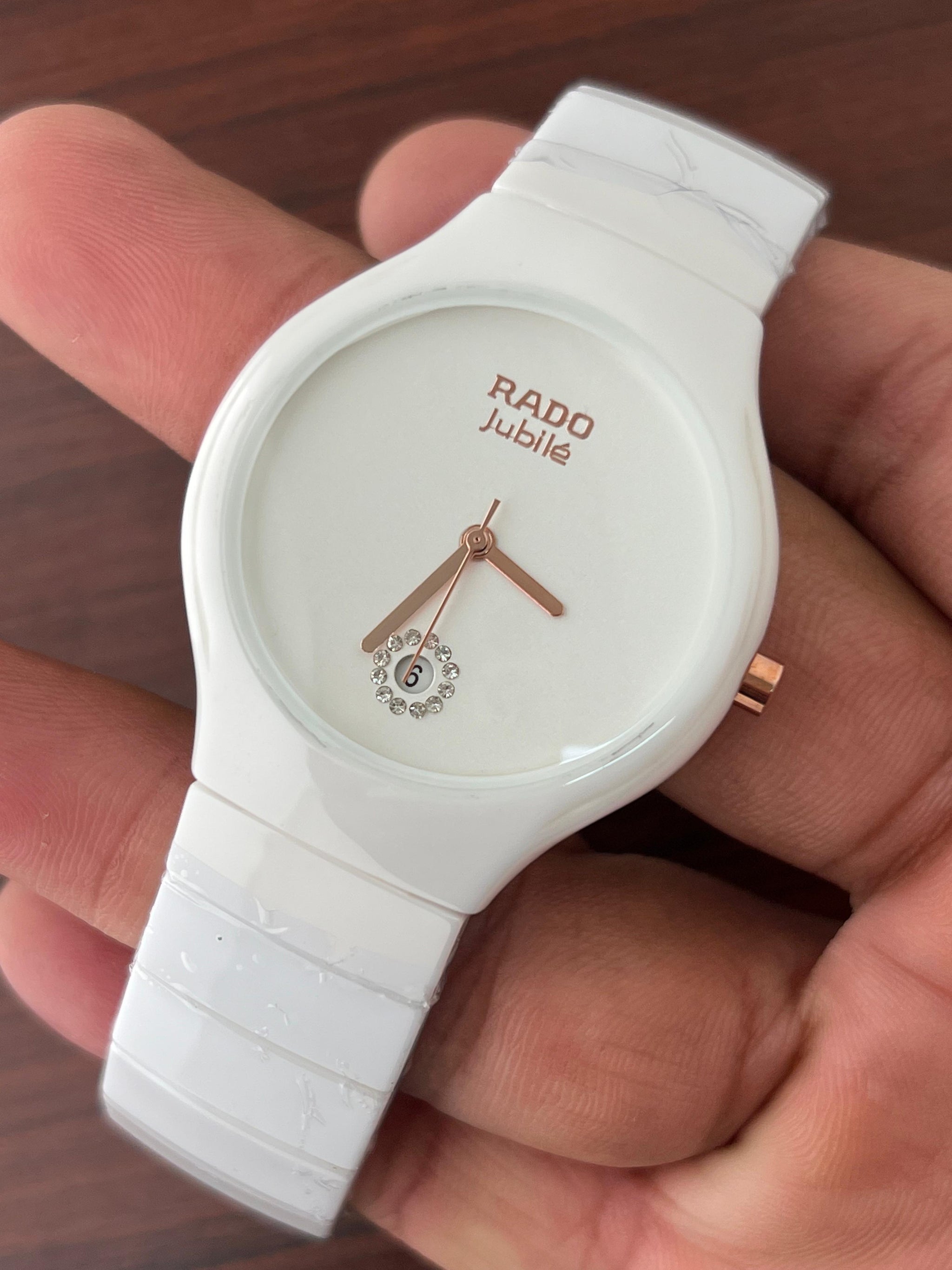 Ceramic elegance Rado True Round Men's Watch