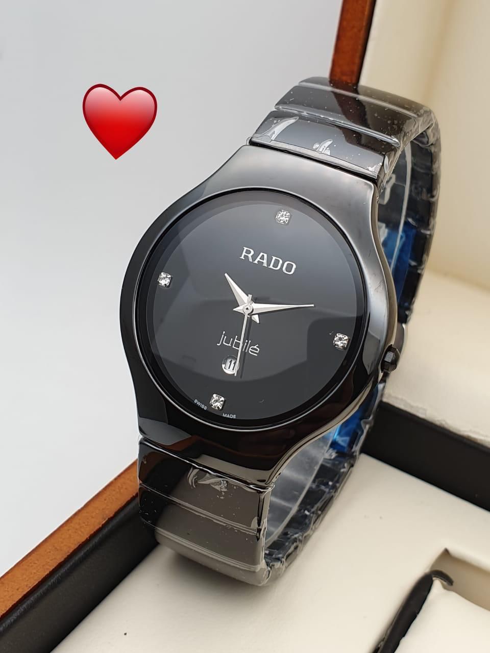 Ceramic elegance Rado True Round Men's Watch