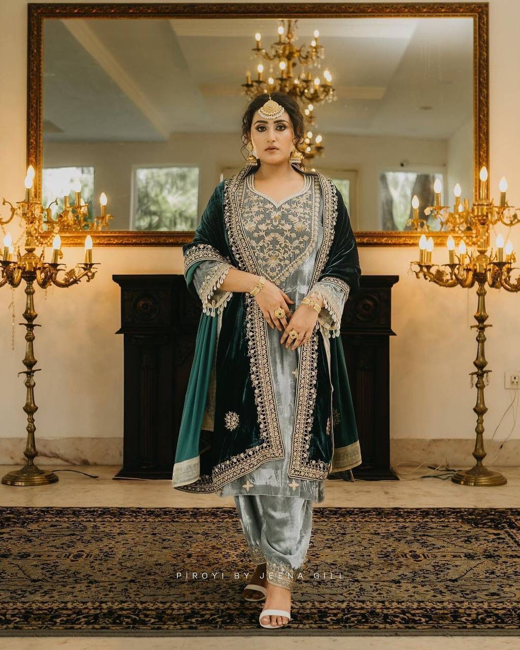 Gulzaar Palazzo Suit Set