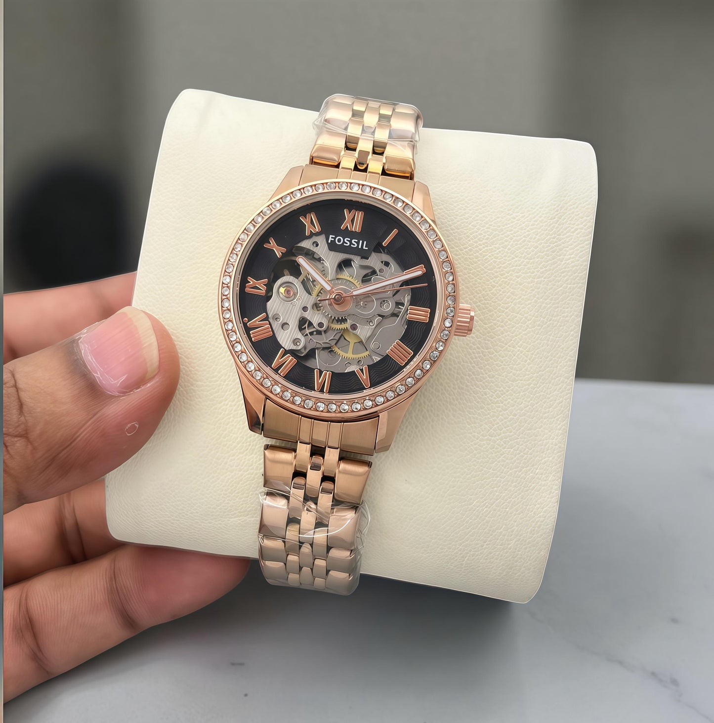 Fossil sleek mechanical watch Collection