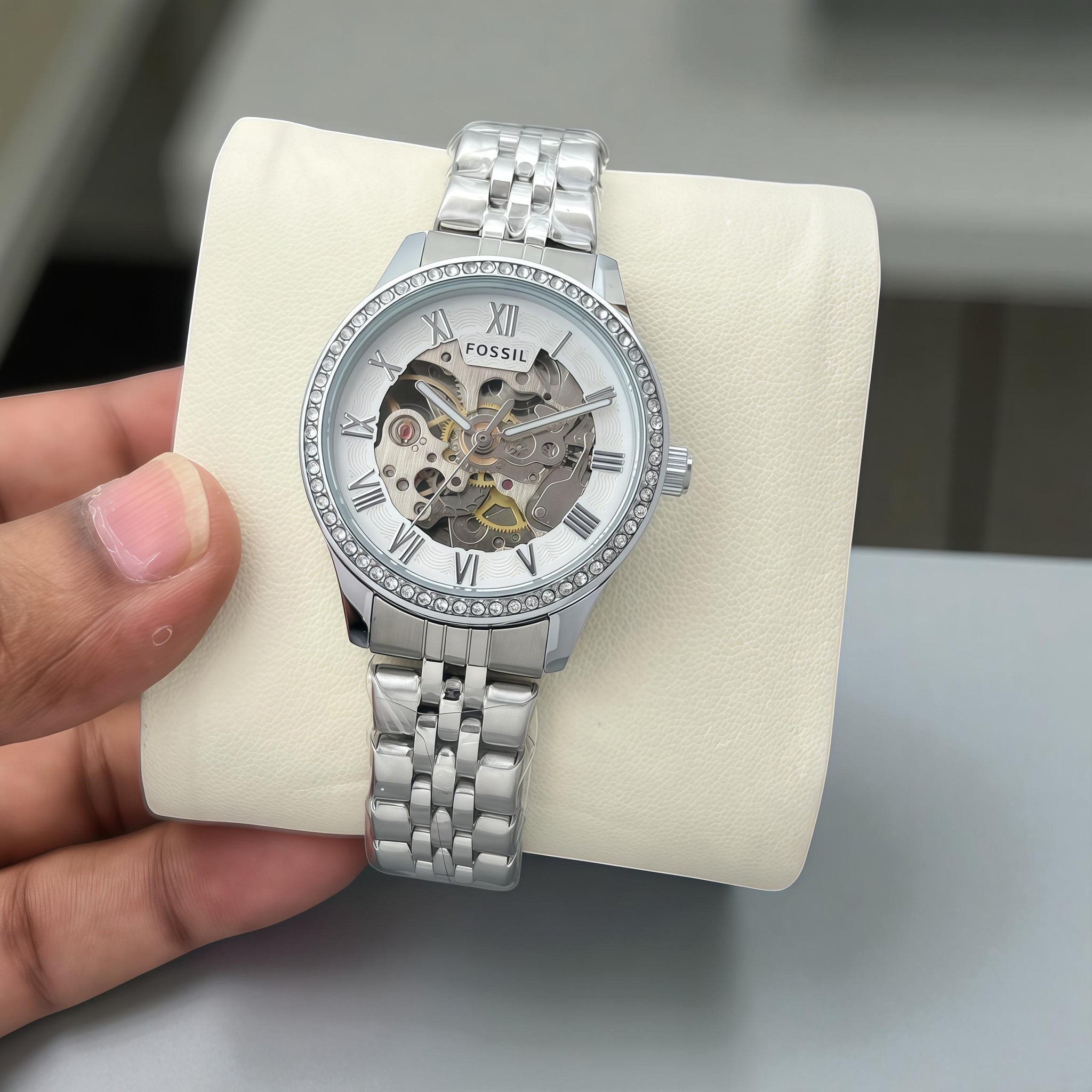 Fossil sleek mechanical watch Collection