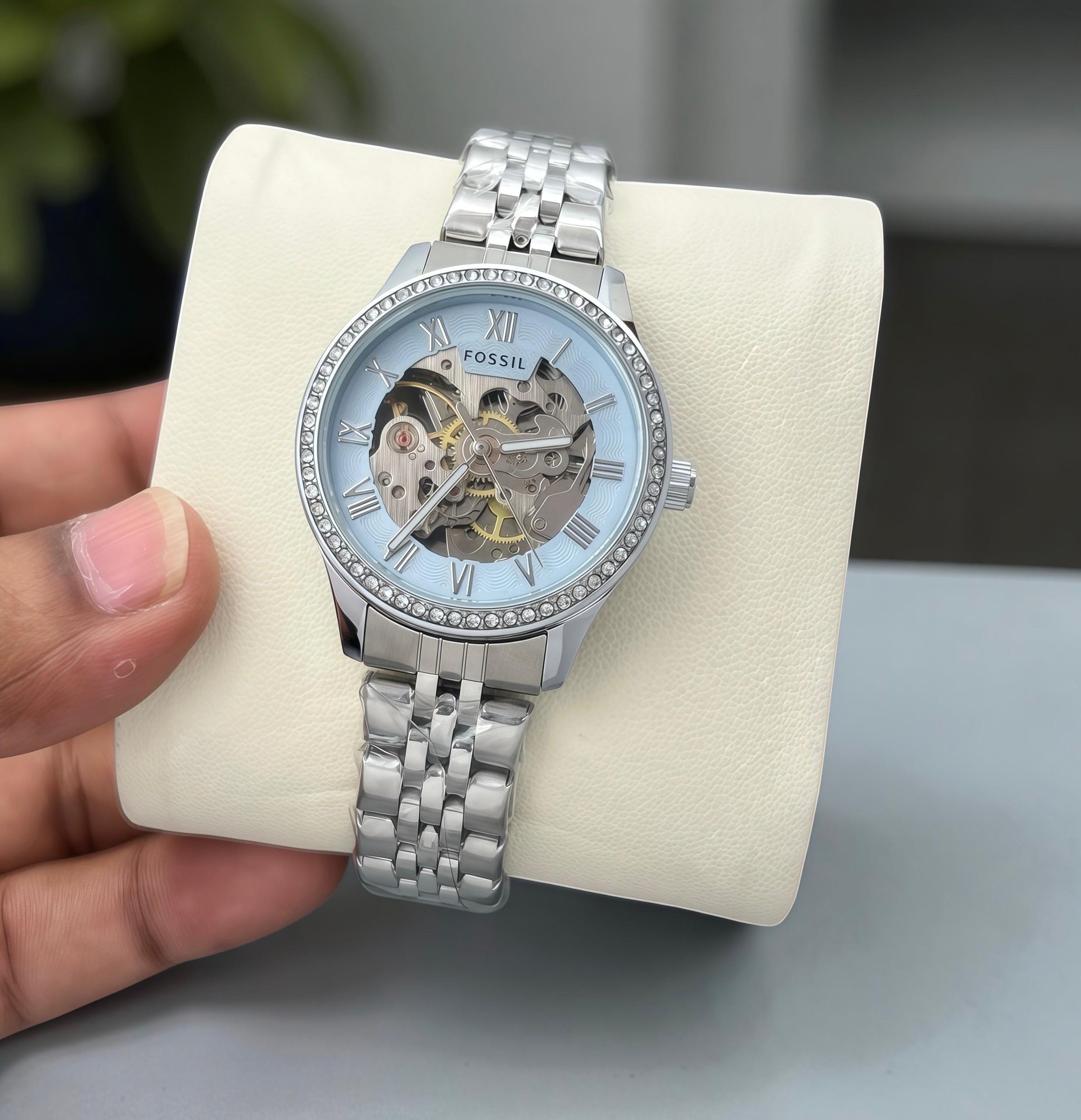 Fossil sleek mechanical watch Collection