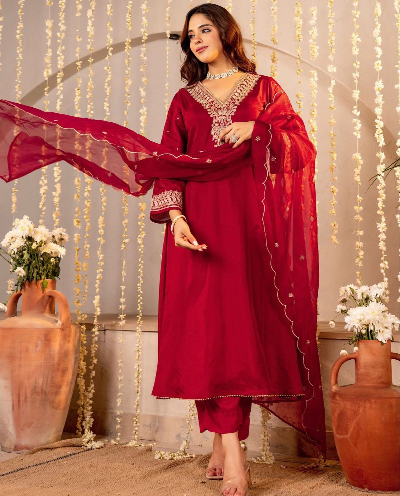 Designer Ethnic Kurta and Pant Set