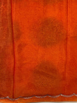 Vibrant Chiffon Bandhej Print Saree