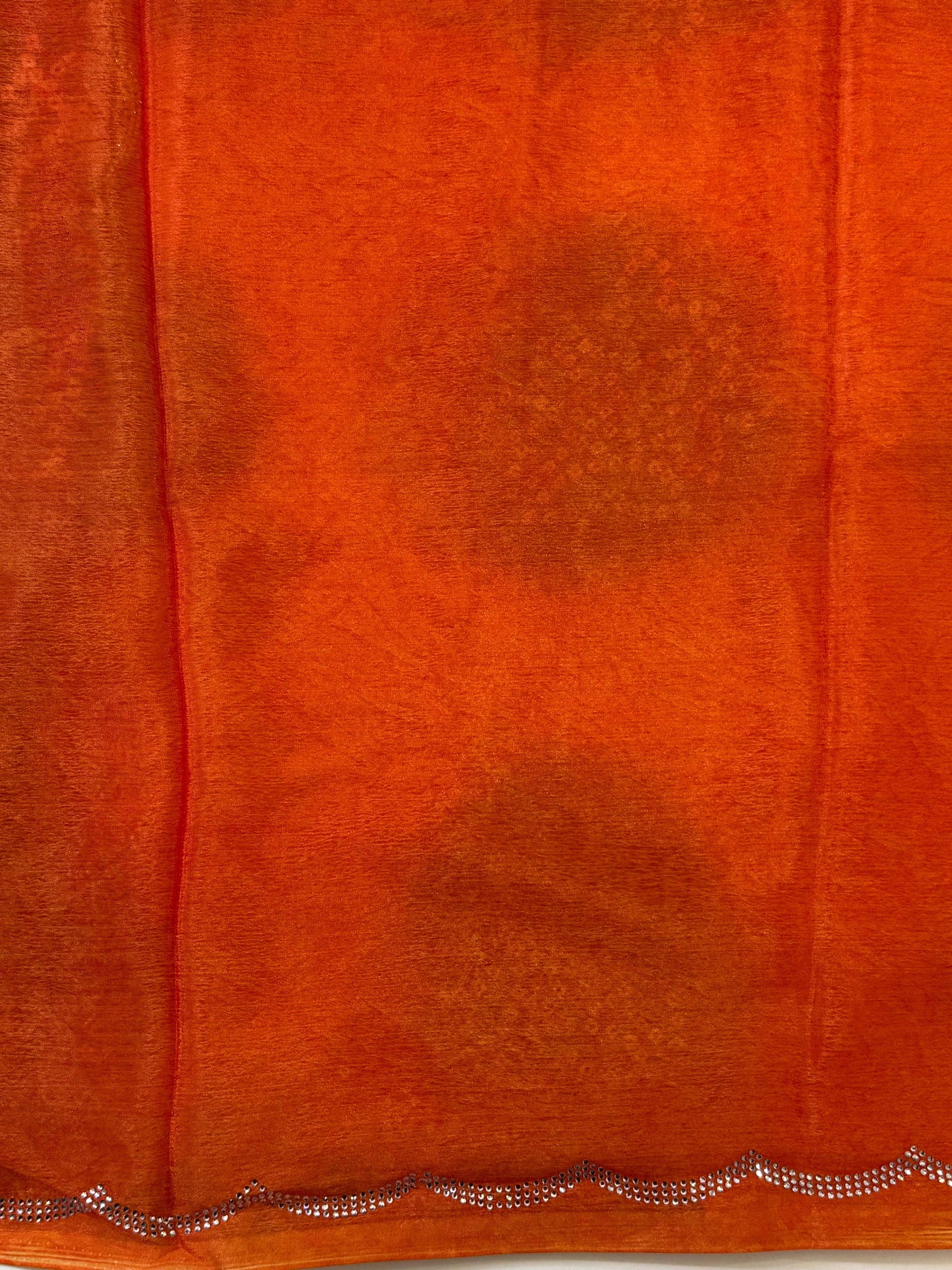Vibrant Chiffon Bandhej Print Saree