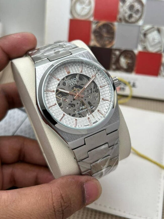 Tissot 1853 Fully Automatic Silver White Watch