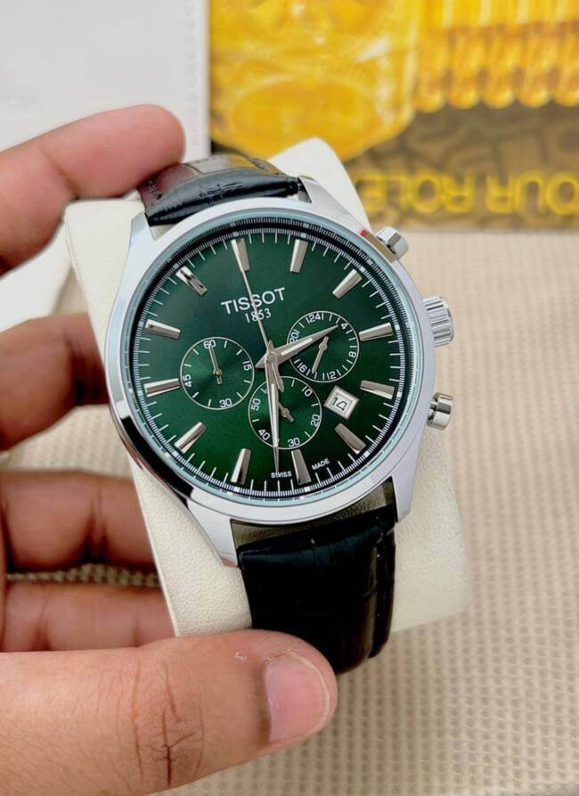 Tissot 1853 Black Green Watch