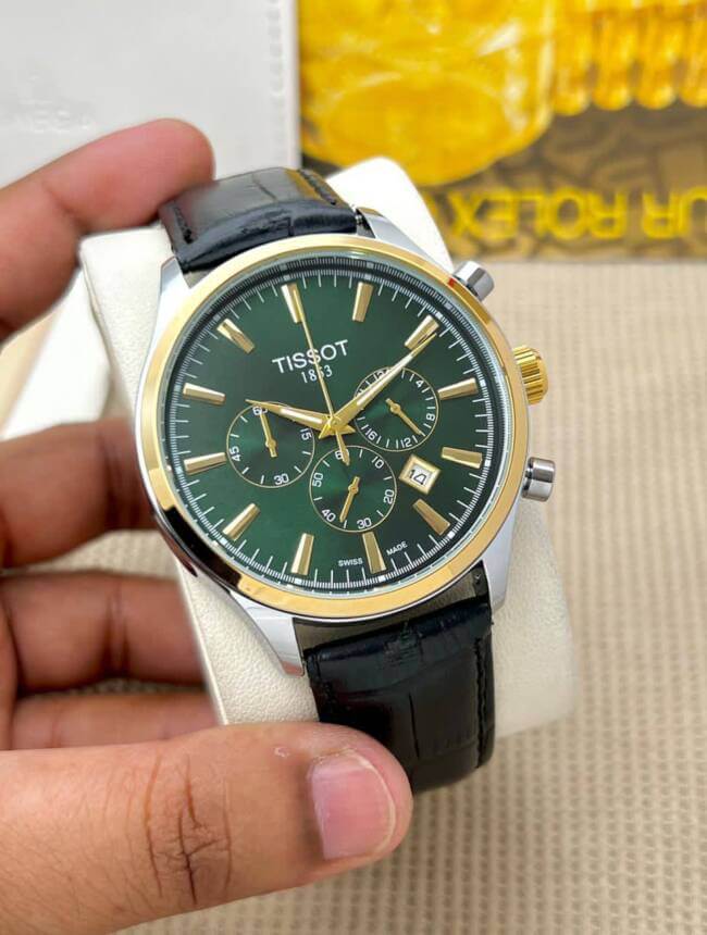 Tissot 1853 Green Gold Watch