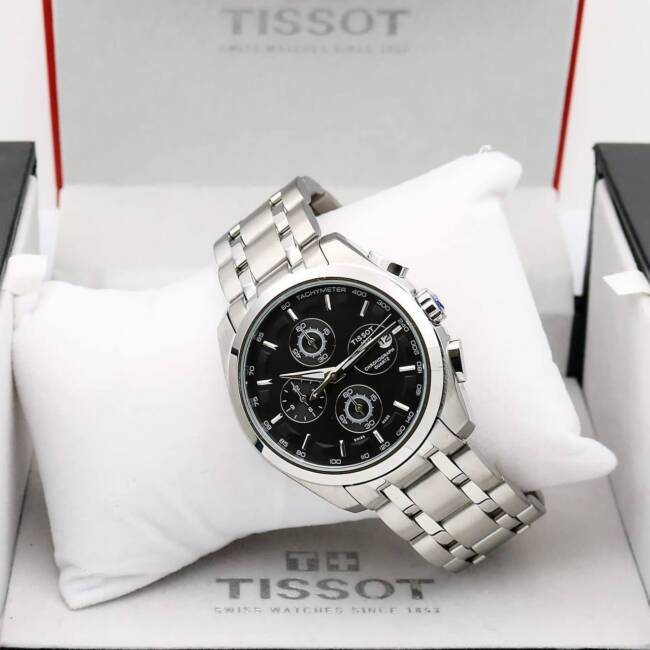 Tissot 1853 Couturier Chronograph Silver Watch