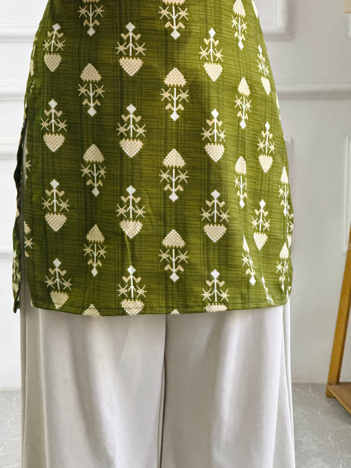 Ethnic geometric multi wear tunic adjustable fit