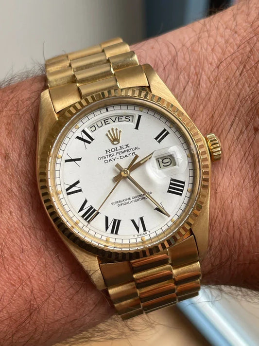 Branded Rolex 1803 with Buckley dial