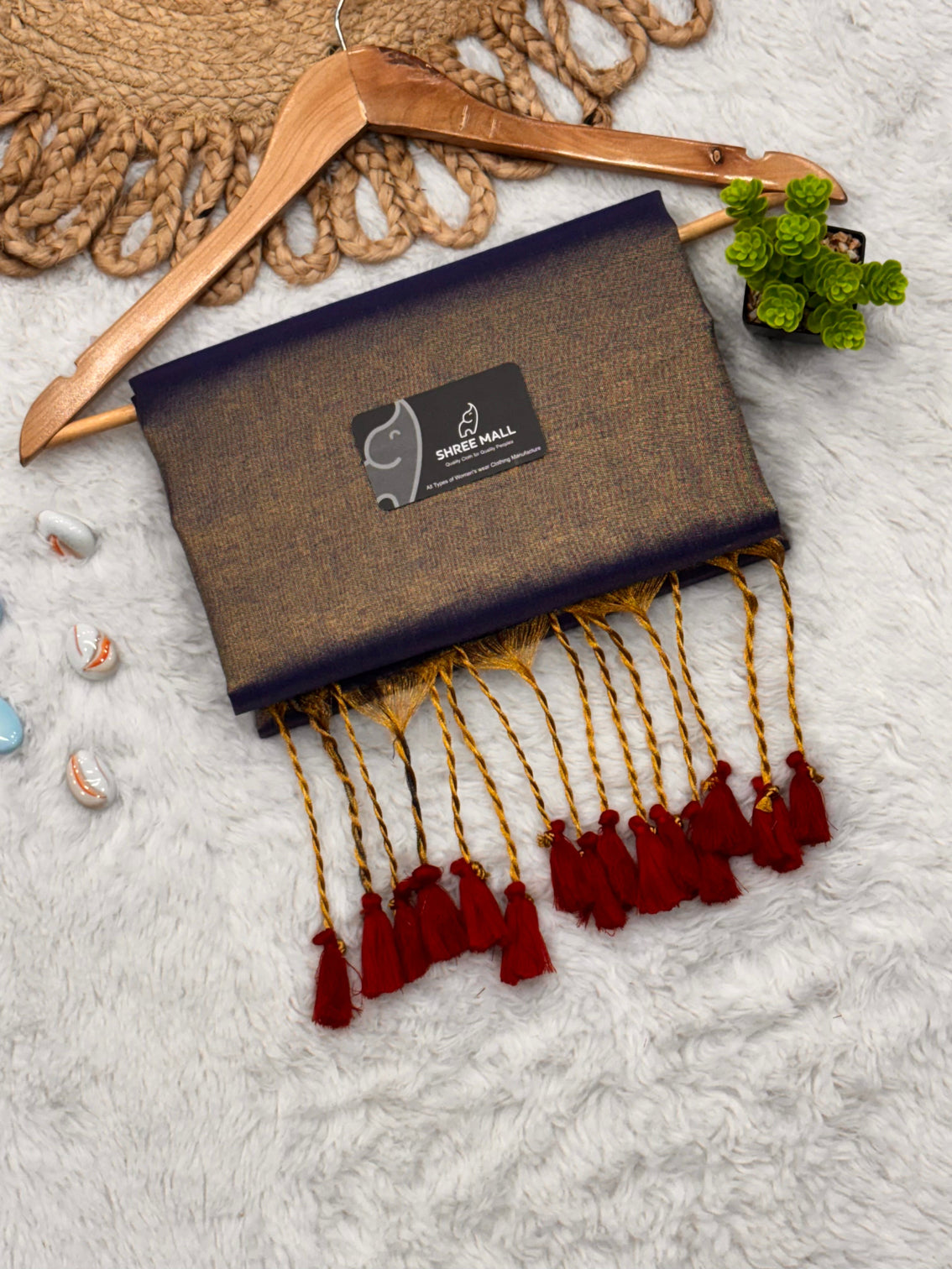 Elegant singal color tissue silk saree with traditional patterns lightweight festive wear mameraa