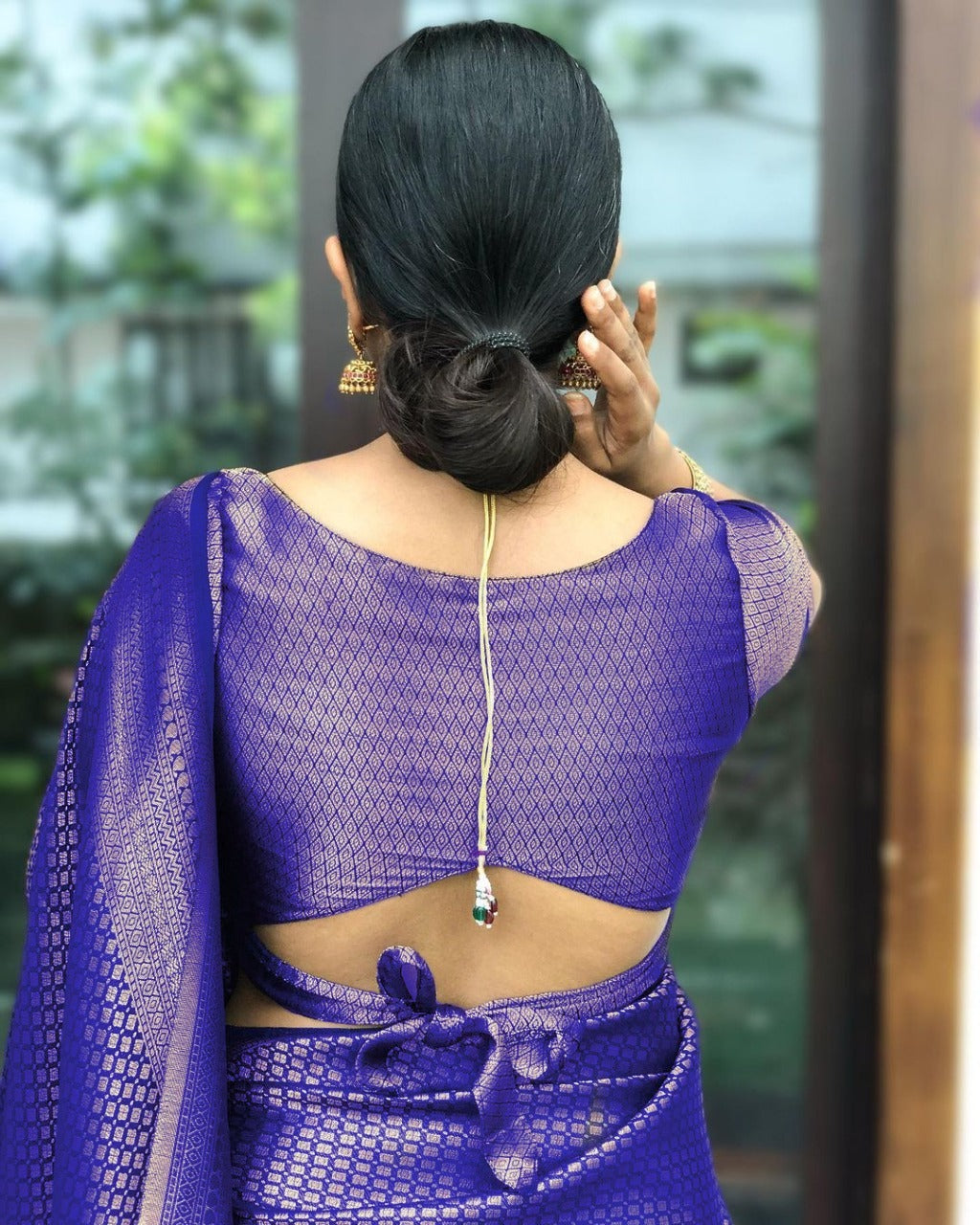 Exceptional Blue Soft Silk Saree With Inspiring Blouse Piece