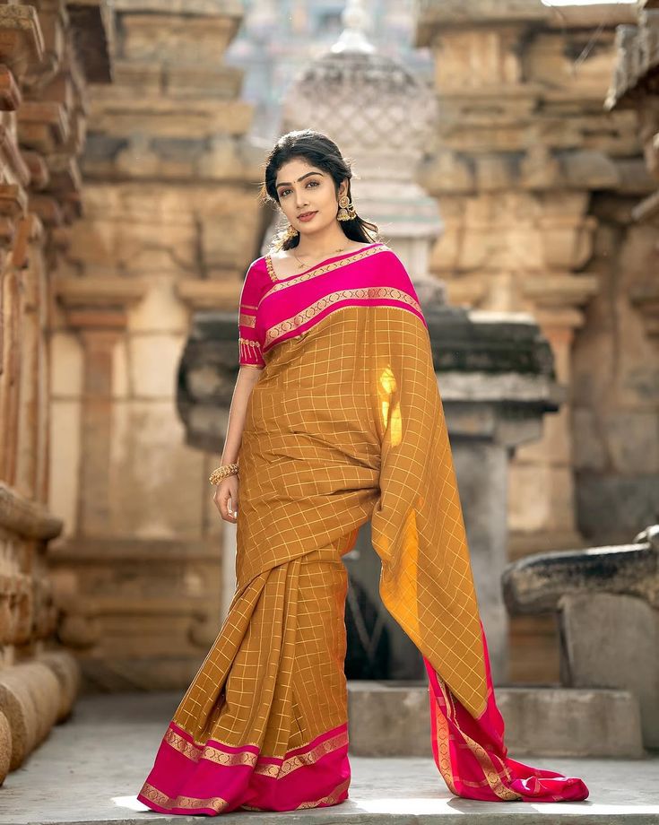 Mellifluous Mustard Soft Silk Saree With Ailurophile Blouse Piece