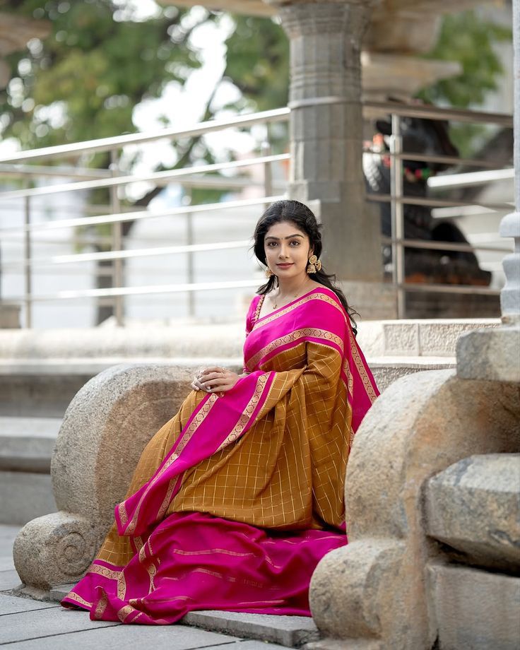Mellifluous Mustard Soft Silk Saree With Ailurophile Blouse Piece