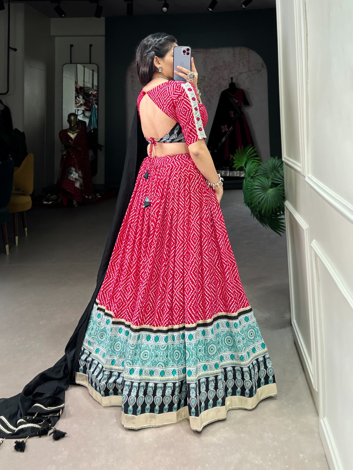 Celebrate Your Navratri Festival with Rayon Lehenga Choli