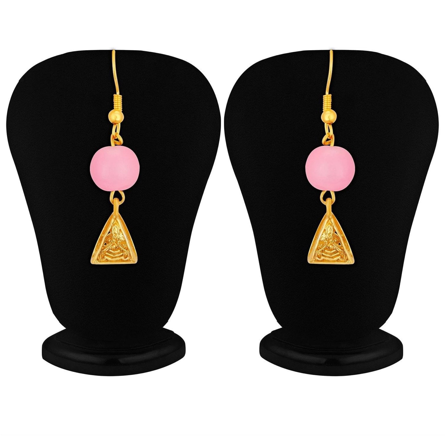 Metal Jewel Set (Pink, Gold)