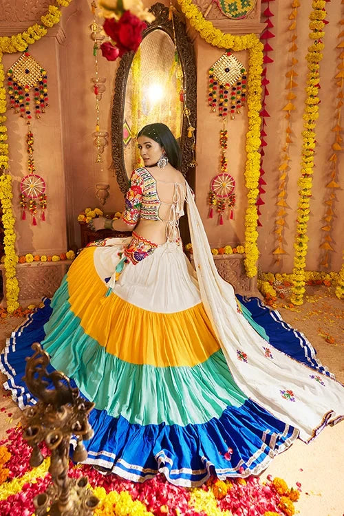 Multi Color Best Chaniya Choli for Navratri