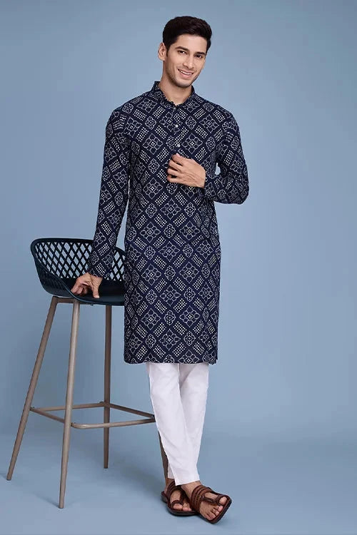 Awesome Navratri Garba Men's Rayon Kurta Collection