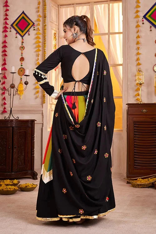 Traditional Multi Color Navratri Special Chaniya Choli