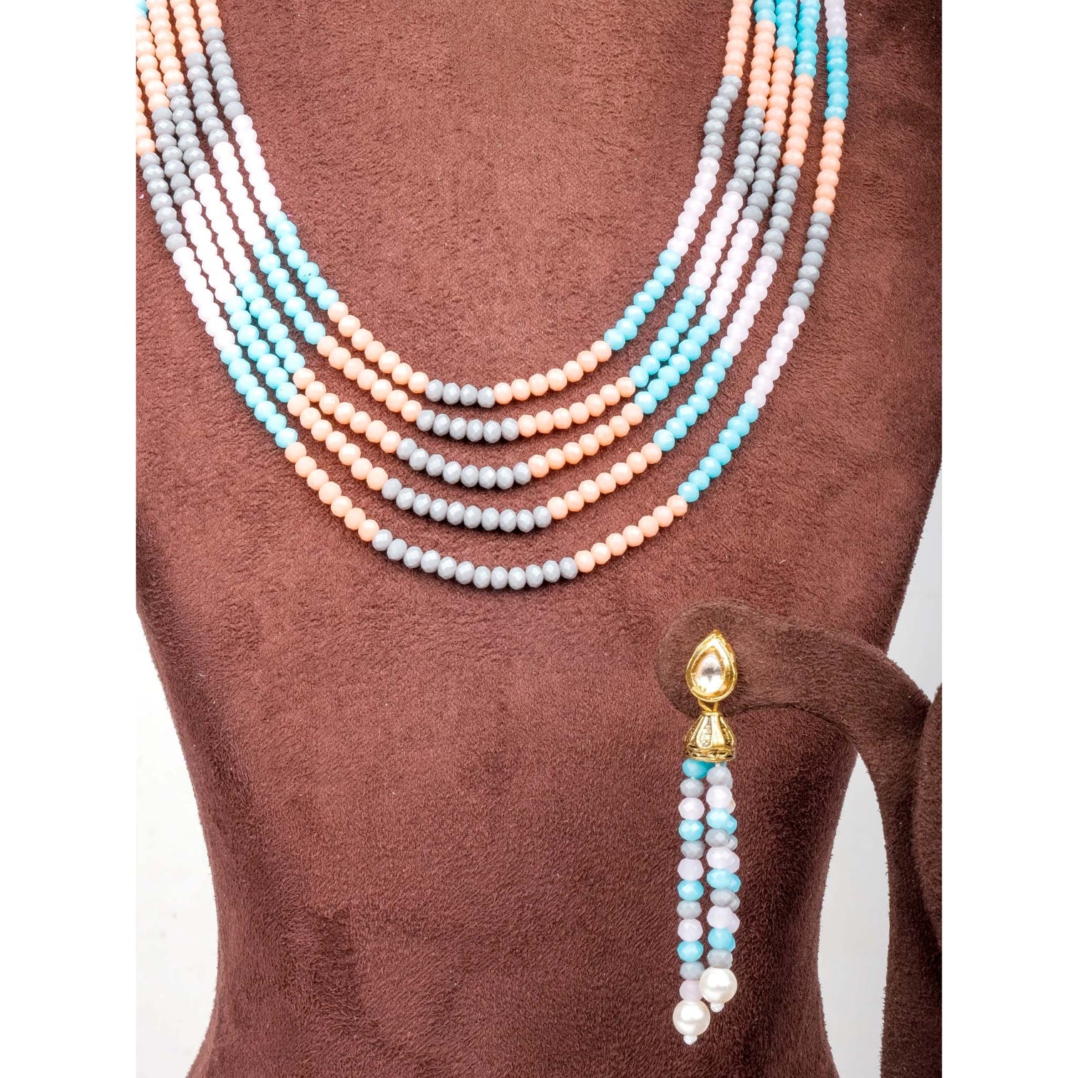 New Fancy Color necklace Alloy Gold-plated Jewel Set