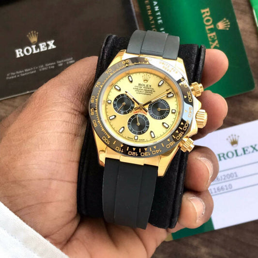 Rolex Daytona Cosmograph Gold Dial Men’s Watch