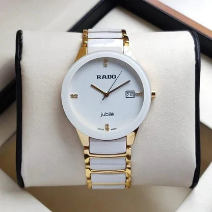 Copper Watch With Vintage White/ Gold Jublie