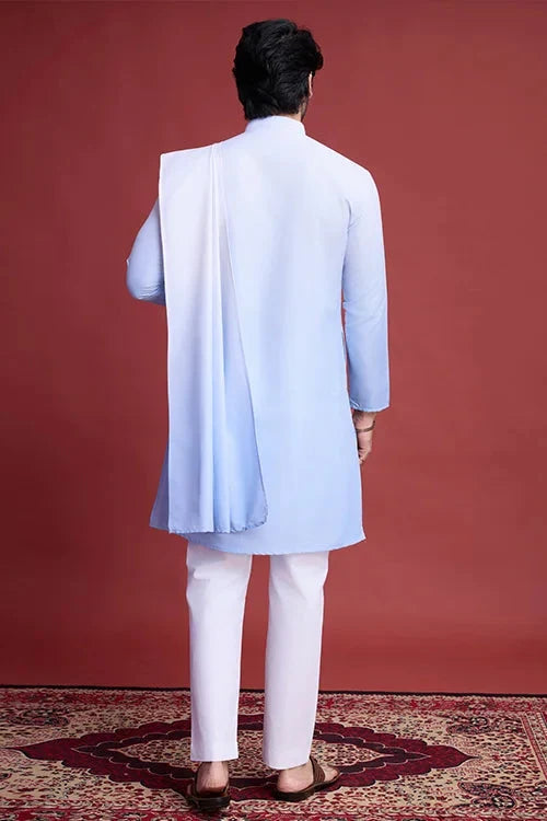 Designer Men’s Kurta Set with Real Mirror Work Collection