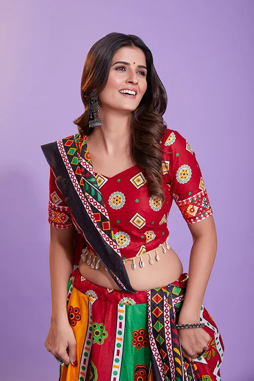 Ready to Wear Special Hand Print Navratri Special Collection