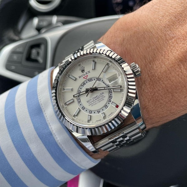 Rolex Sky Dweller Watch Oyster Perpetual Day Date