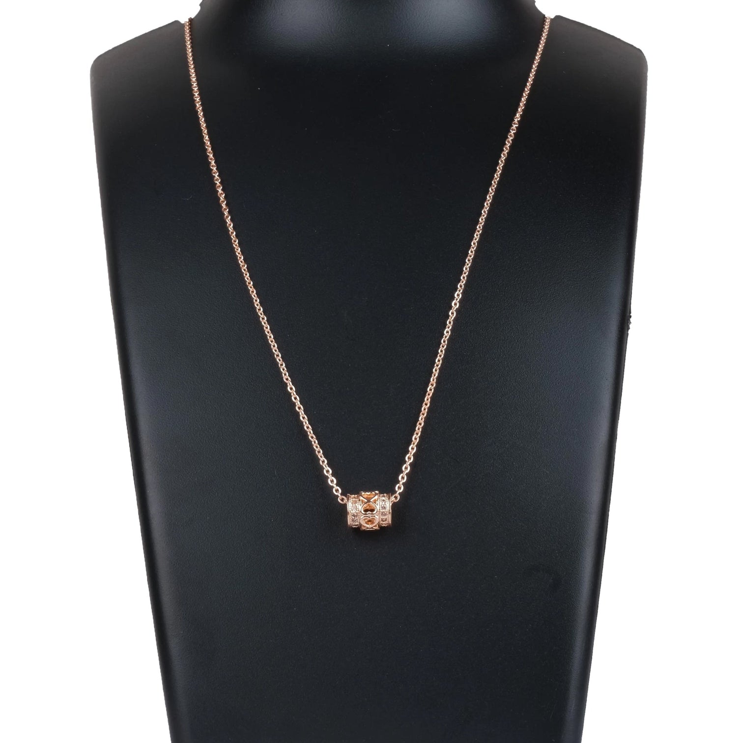 Rose gold Dimond Necklace Diamond Brass Pendant-52 Gold-plated Brass Pendant Set