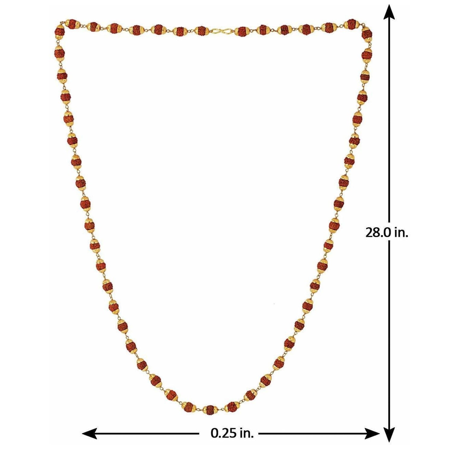 Ruby Gold-plated Plated Copper Chain