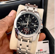 Everyday Wear Couturier Chronograph Watch With Classic Appeal