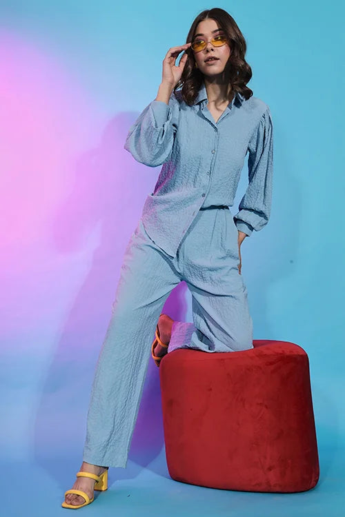 Self Design Exclusive Coolest Co-Ord Set For Women