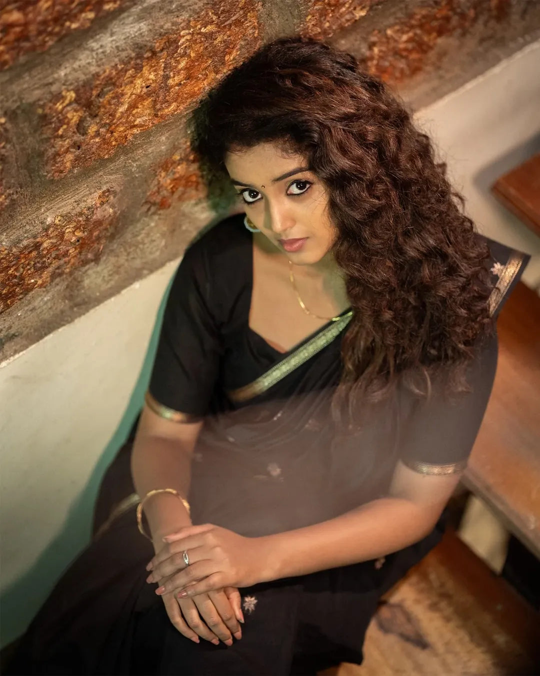 Invaluable Black Cotton Silk Saree With Woebegone Blouse Piece
