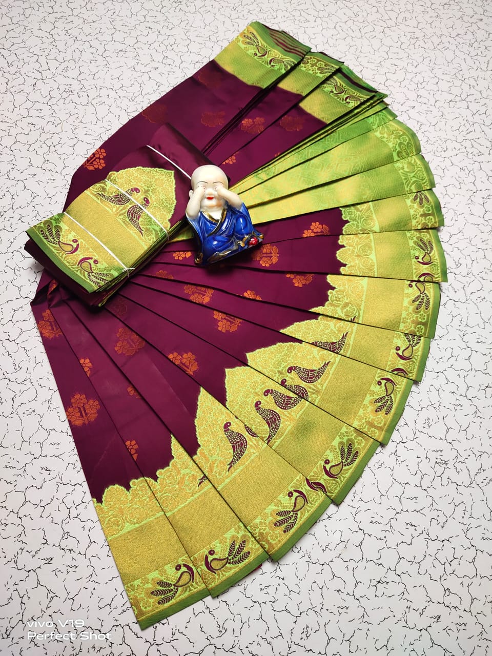Transcendent Purple Soft Banarasi Silk Saree With Incredible Blouse Piece
