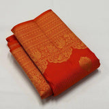 Scrupulous Red Soft Silk Saree With Imaginative Blouse Piece