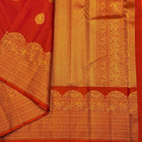 Scrupulous Red Soft Silk Saree With Imaginative Blouse Piece